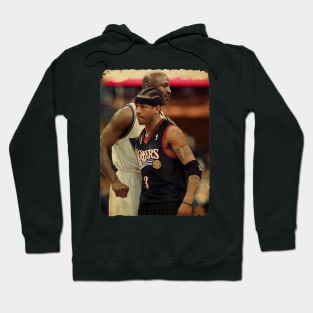 MJ vs Iverson Vintage Hoodie